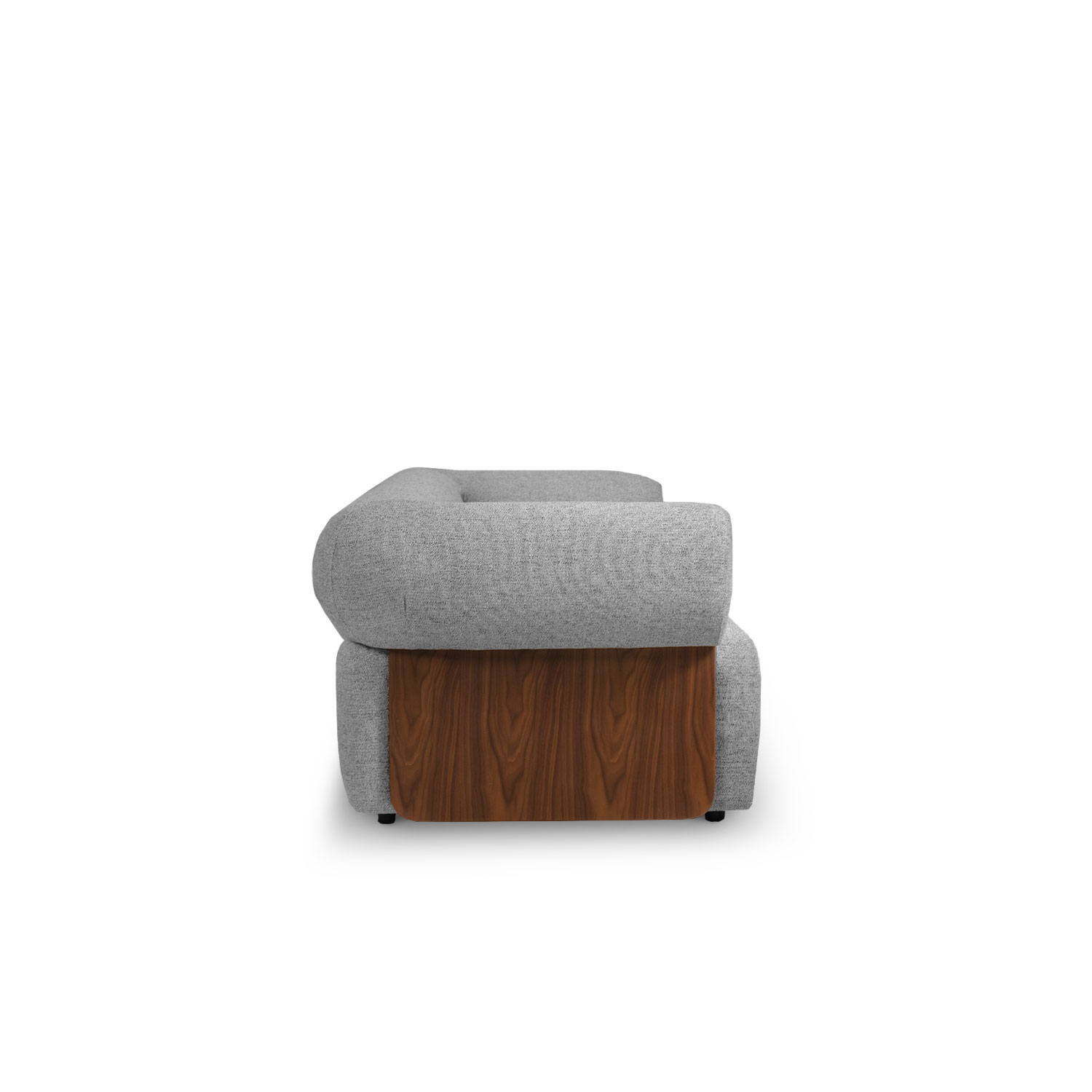 Alessia Stone Grey 3 Seater Sofa