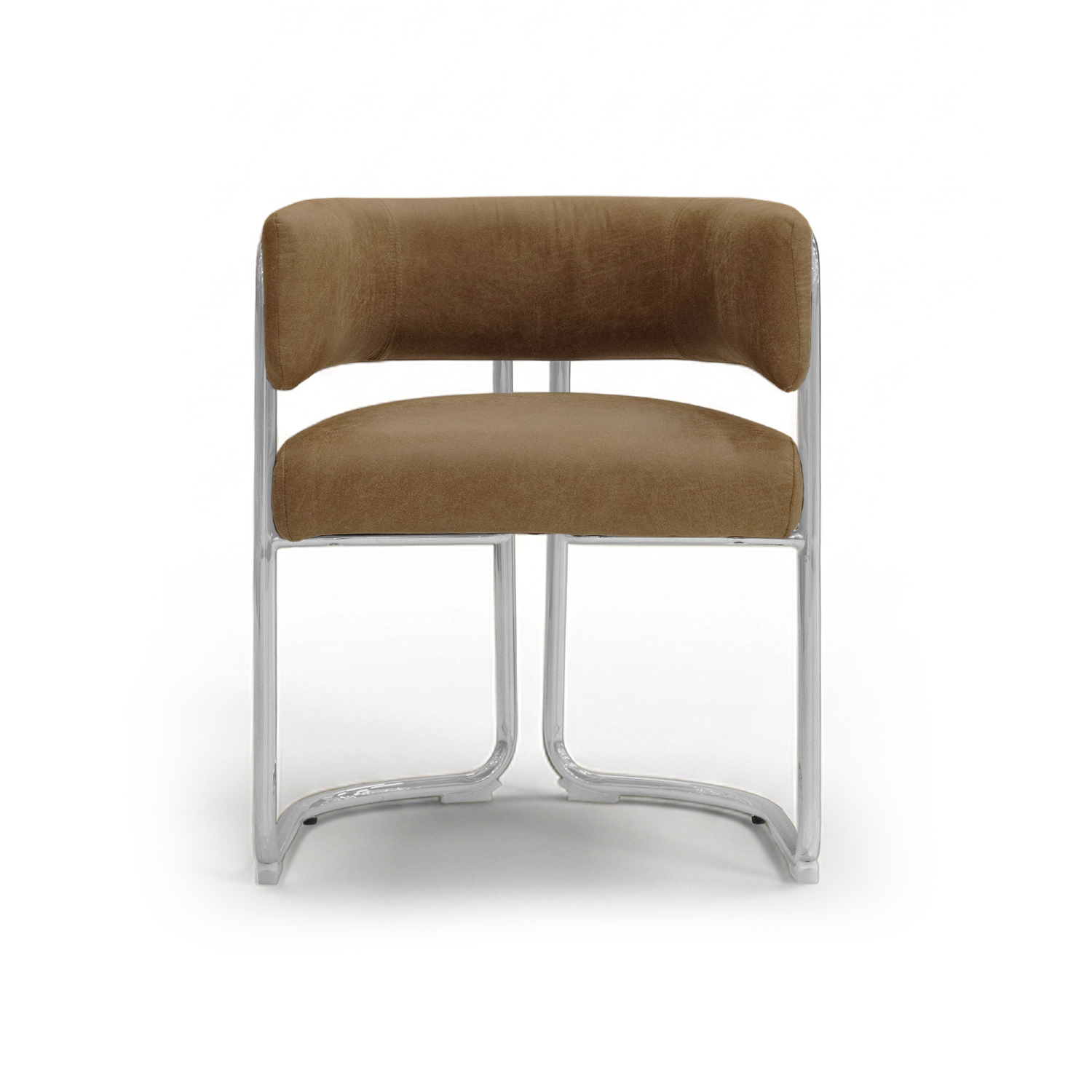 Juliet Mid Century Vintage Toffee Dining Chair