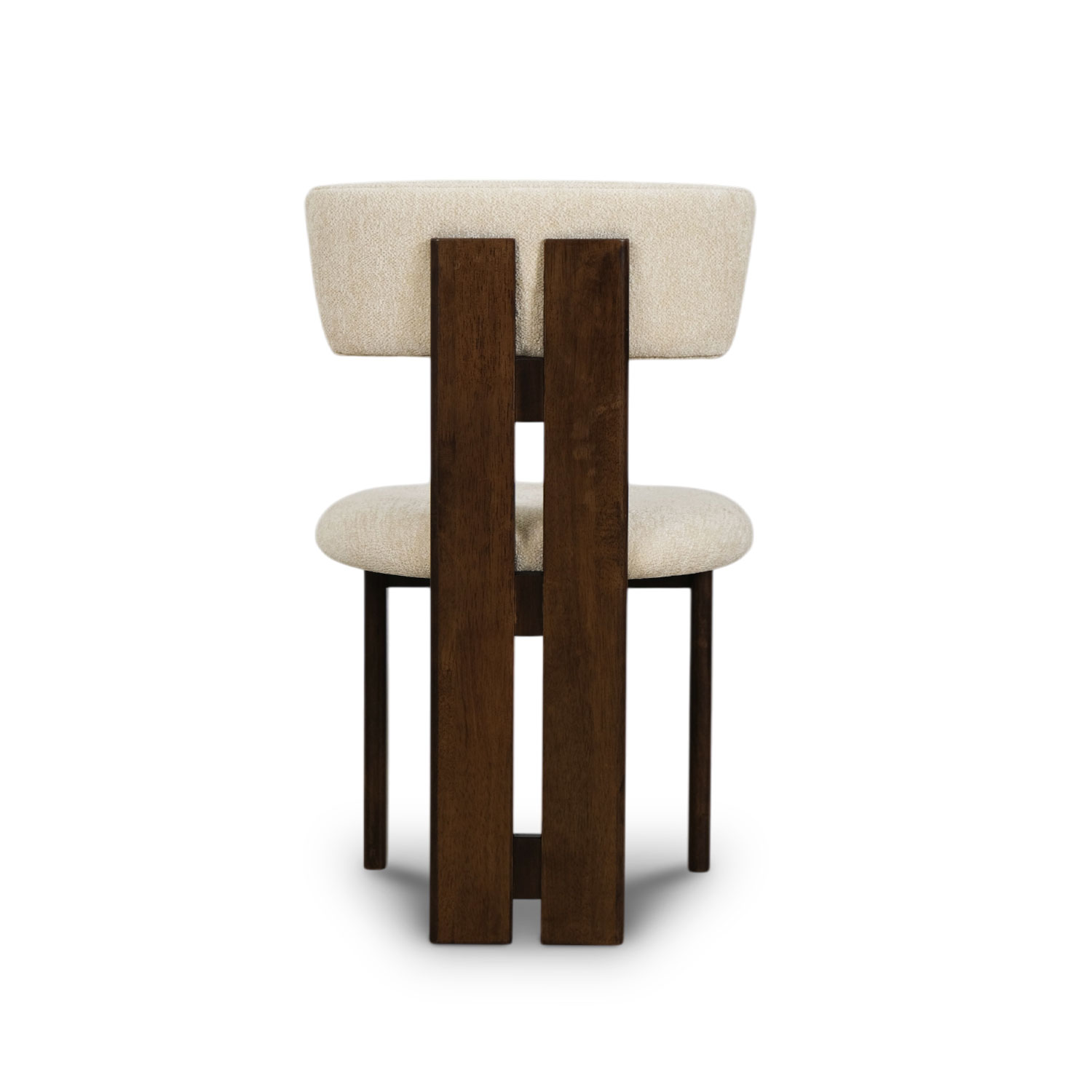 Monte Cedar Brown Dining Chair - Light Beige