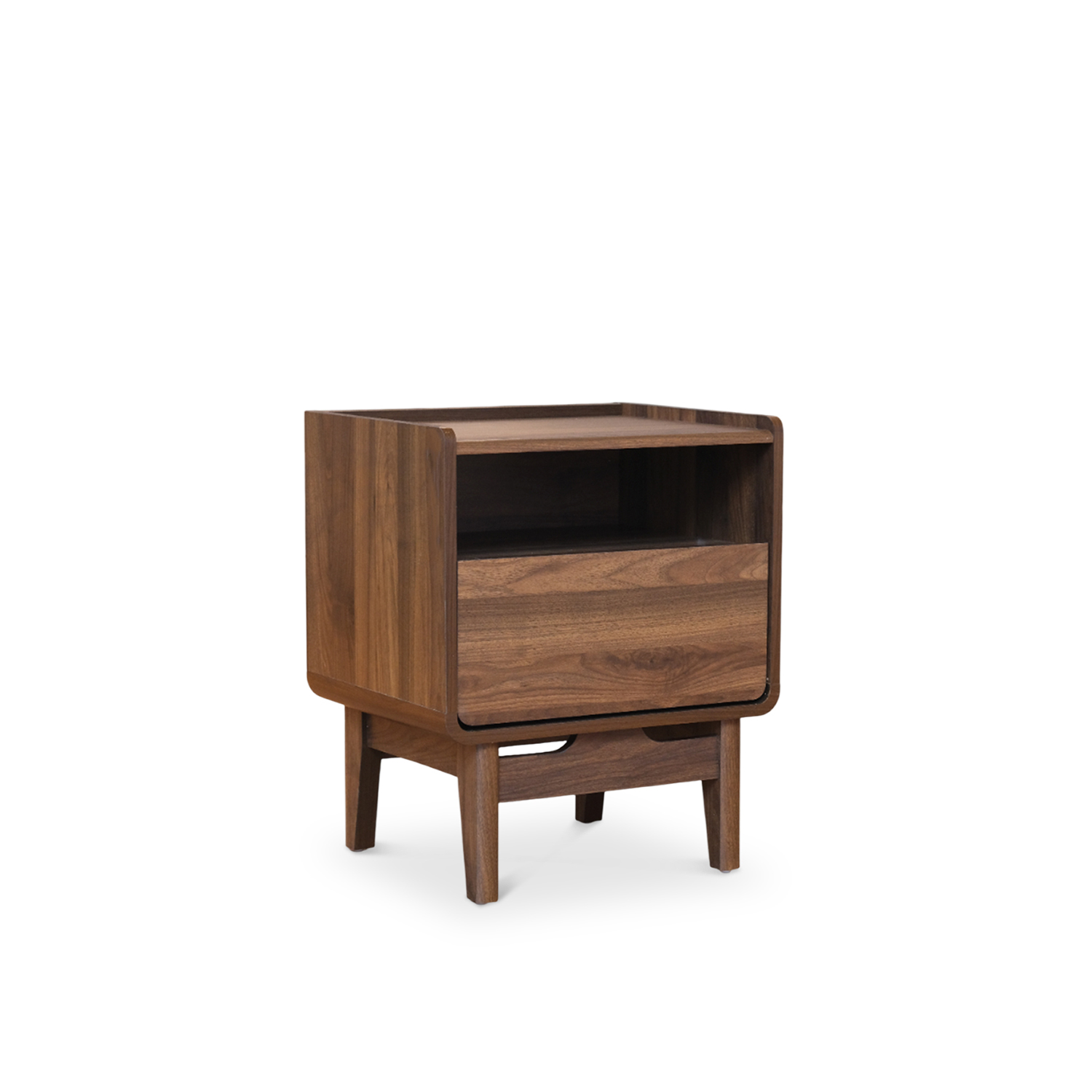 Alba Dark Brown Side Table
