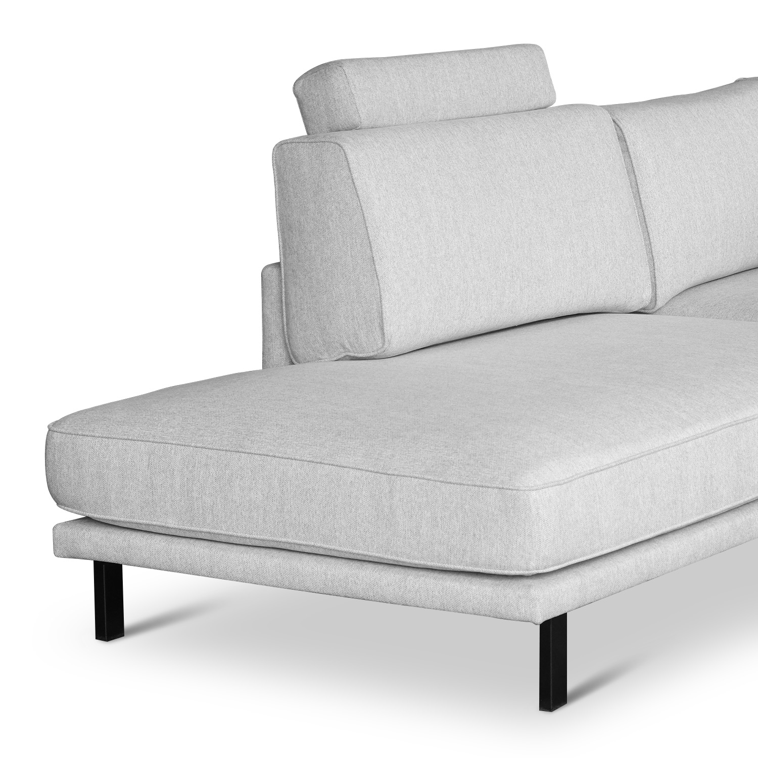 Elliott Flint Grey Right Corner Sofa