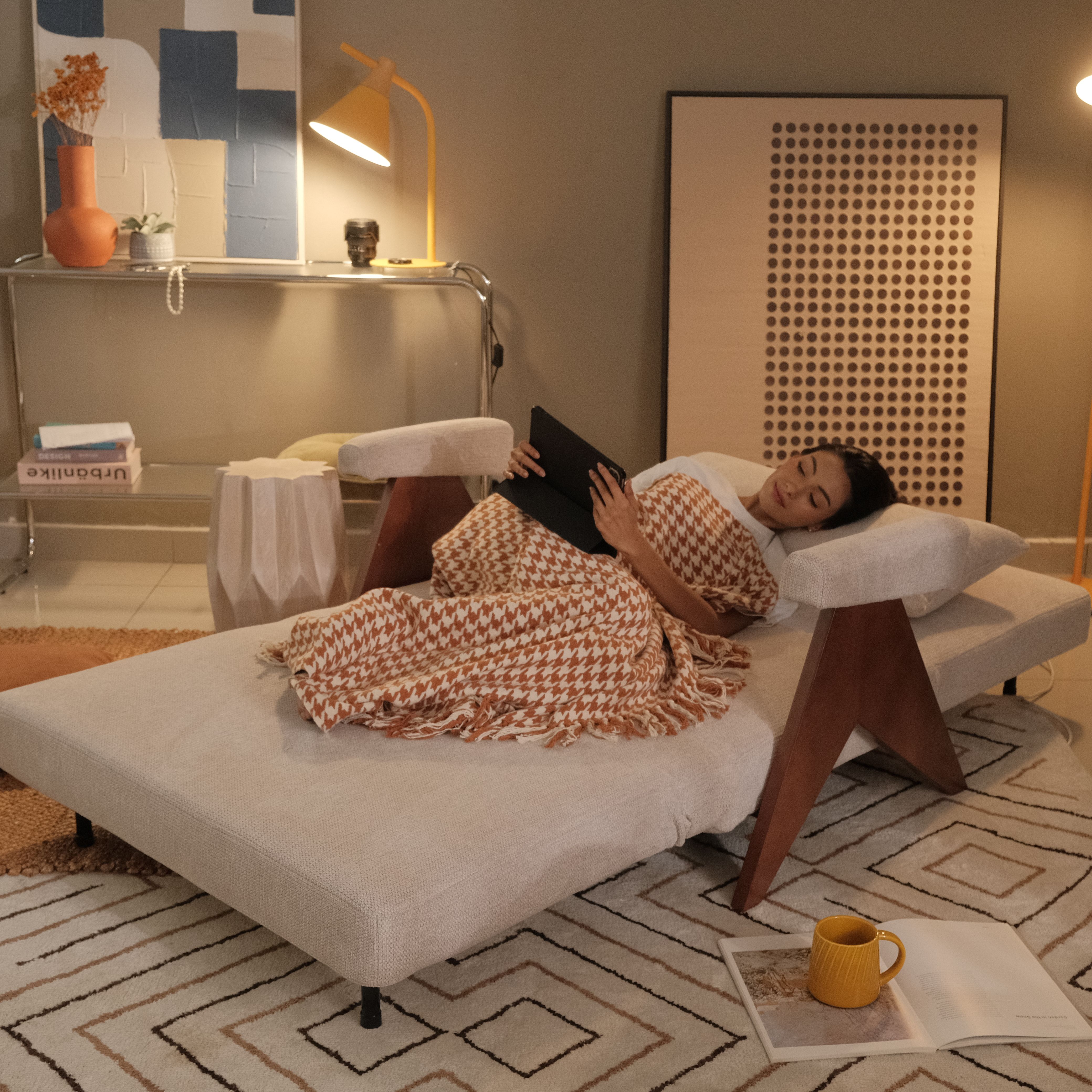 Lola Oatmeal Sofa Bed