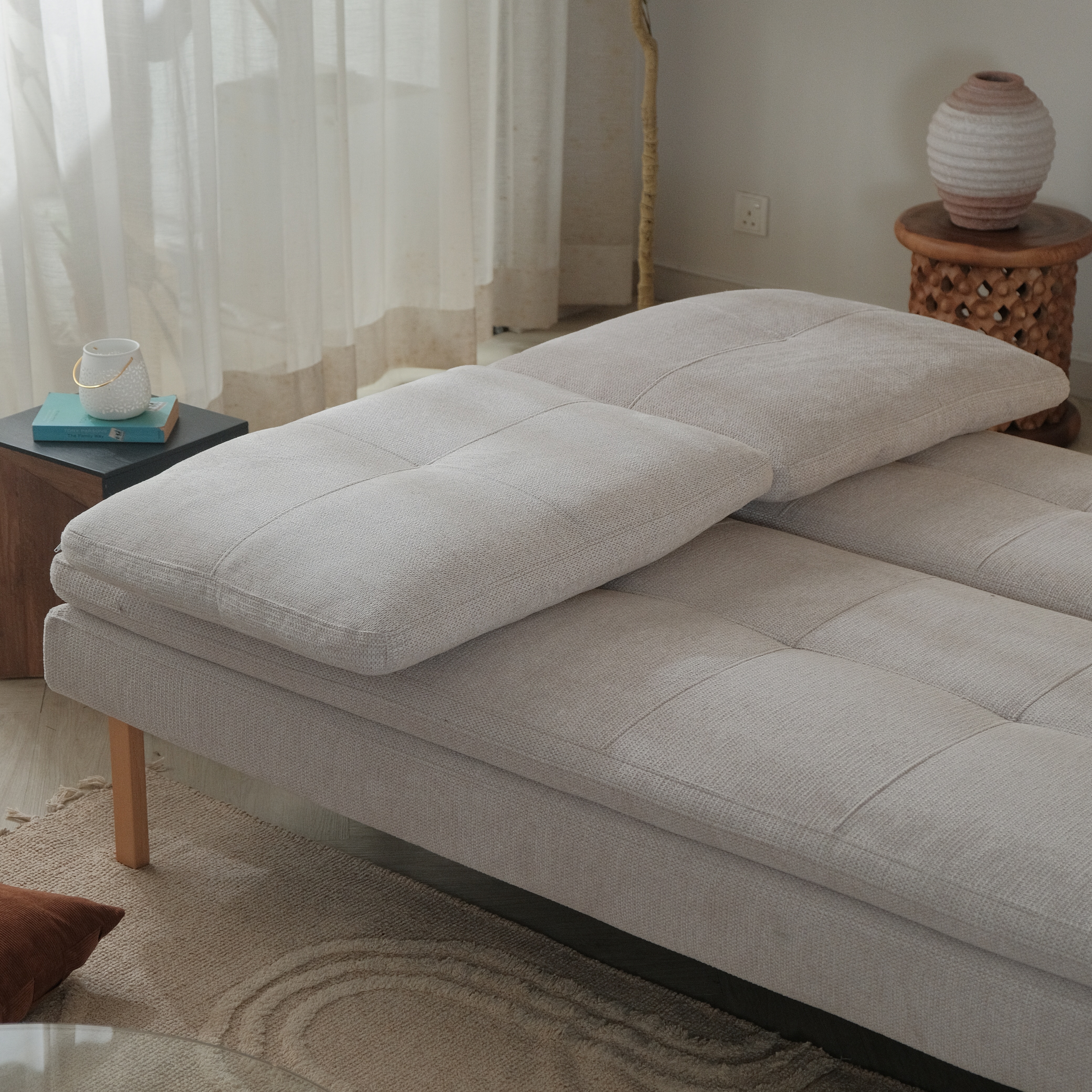 Fio Oatmeal Sofa Bed