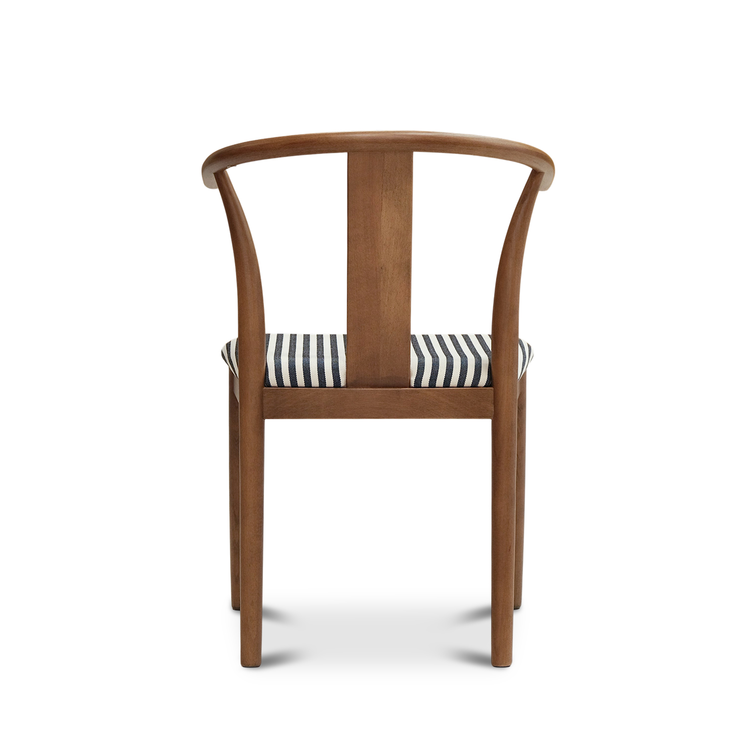 Ming Vintage Brown Chair Stripes