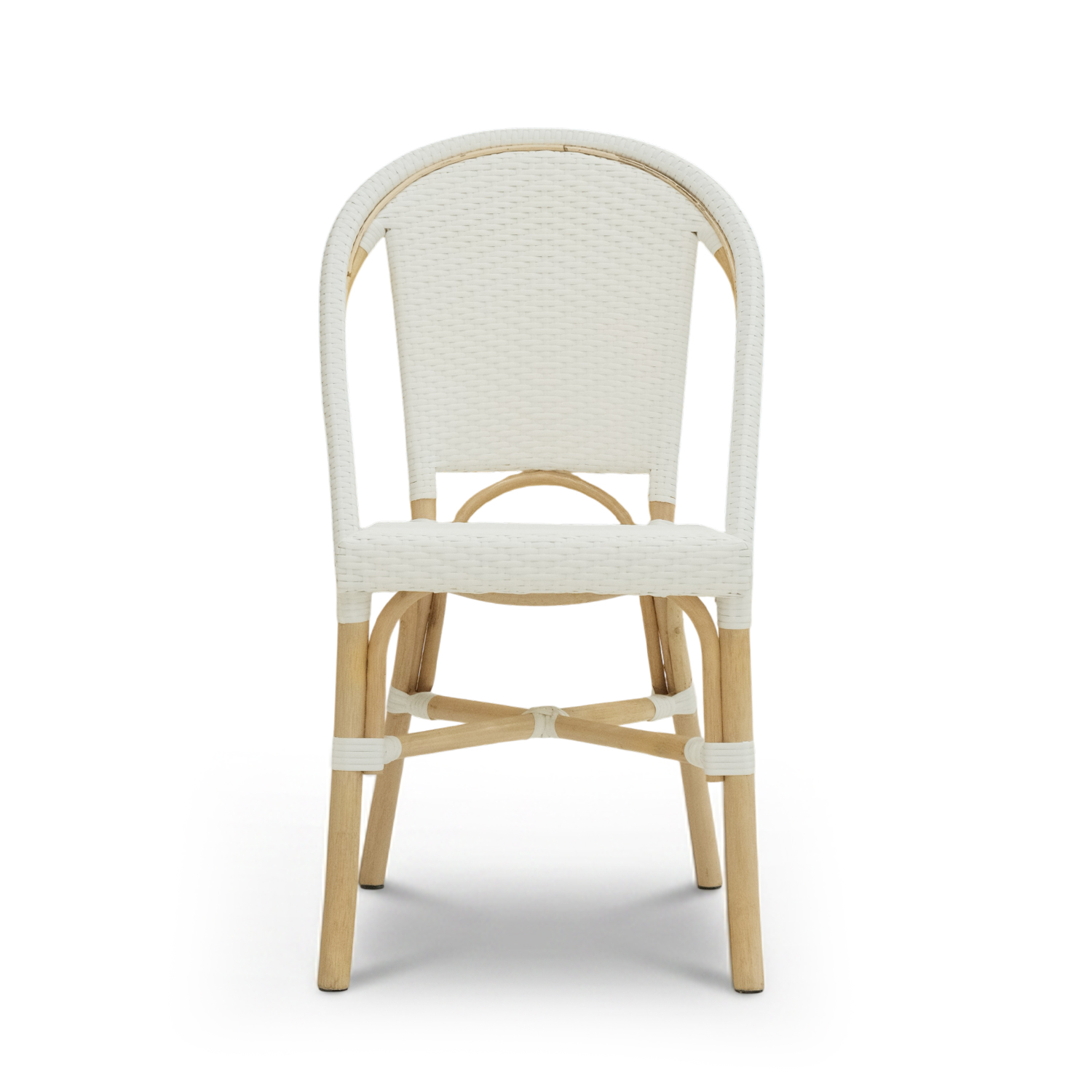Timor Rattan Dining Chair White