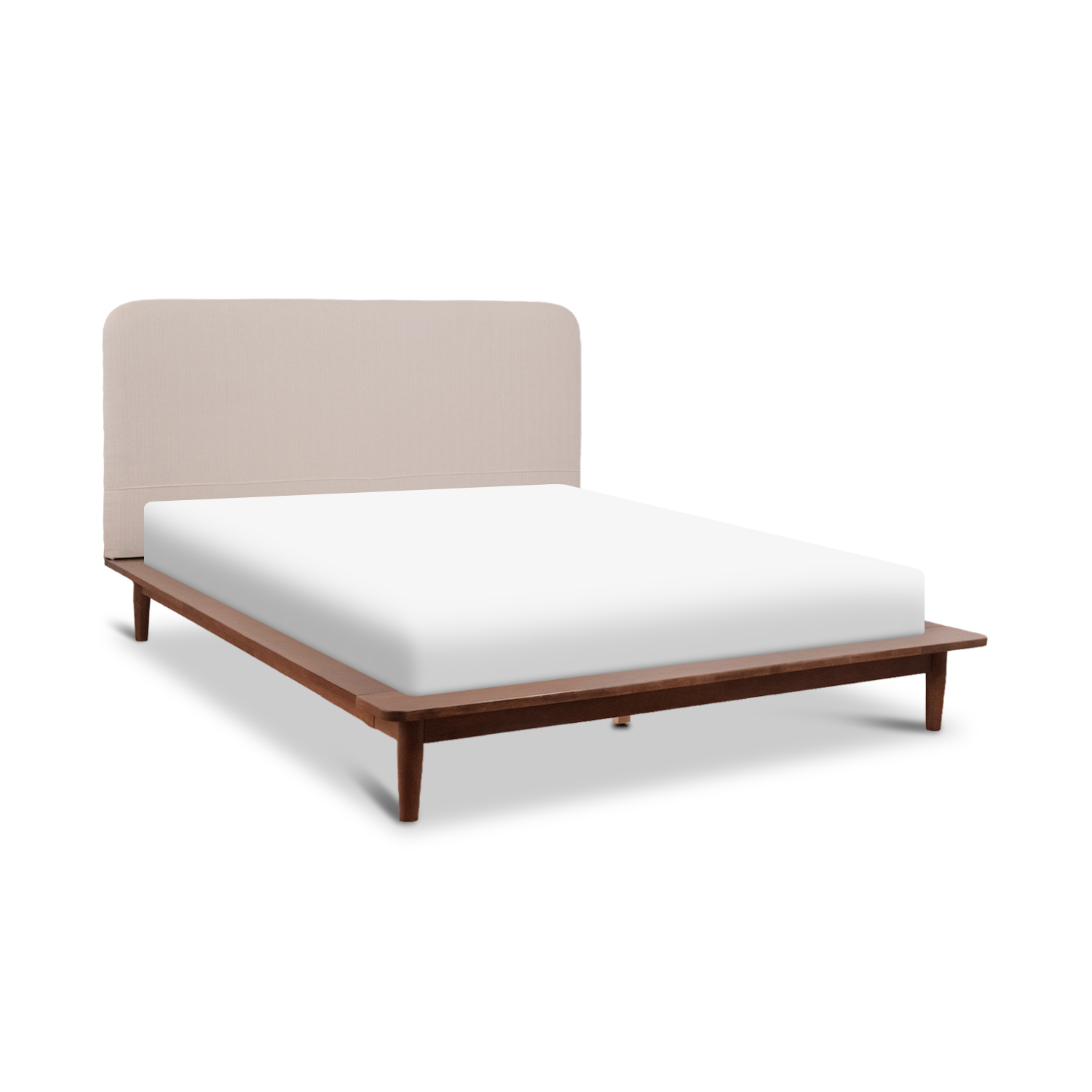 Jonah Walnut Queen Bed