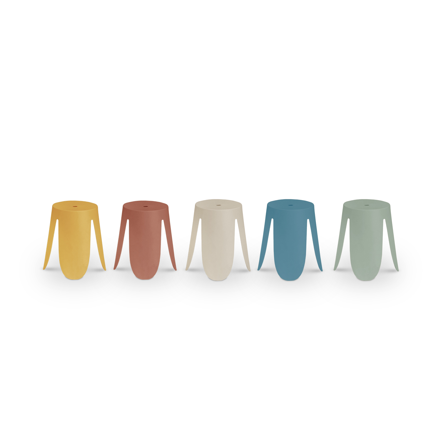 Petal Stool Taupe