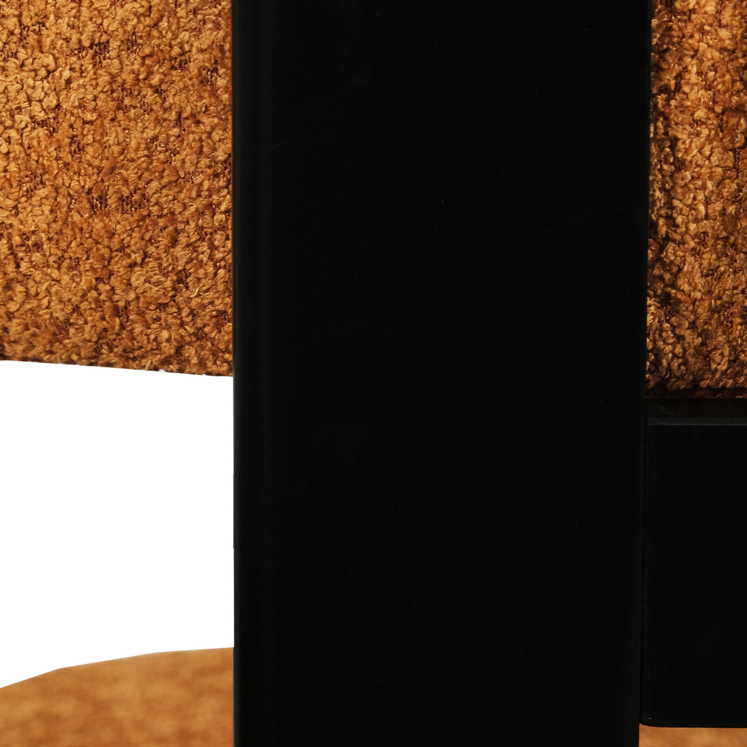 Monte Ebony Dining Chair - Caramel