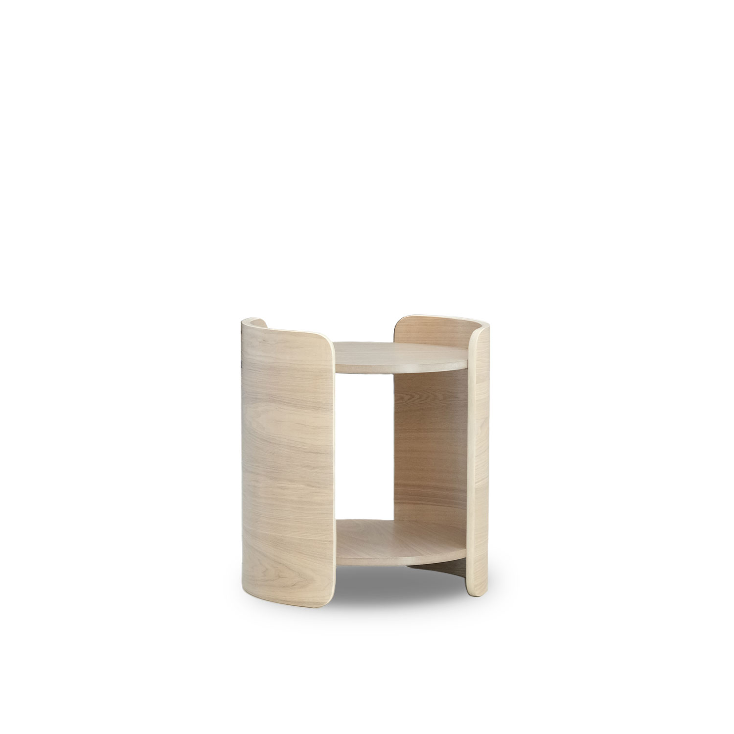 Tobi White Oak Side Table