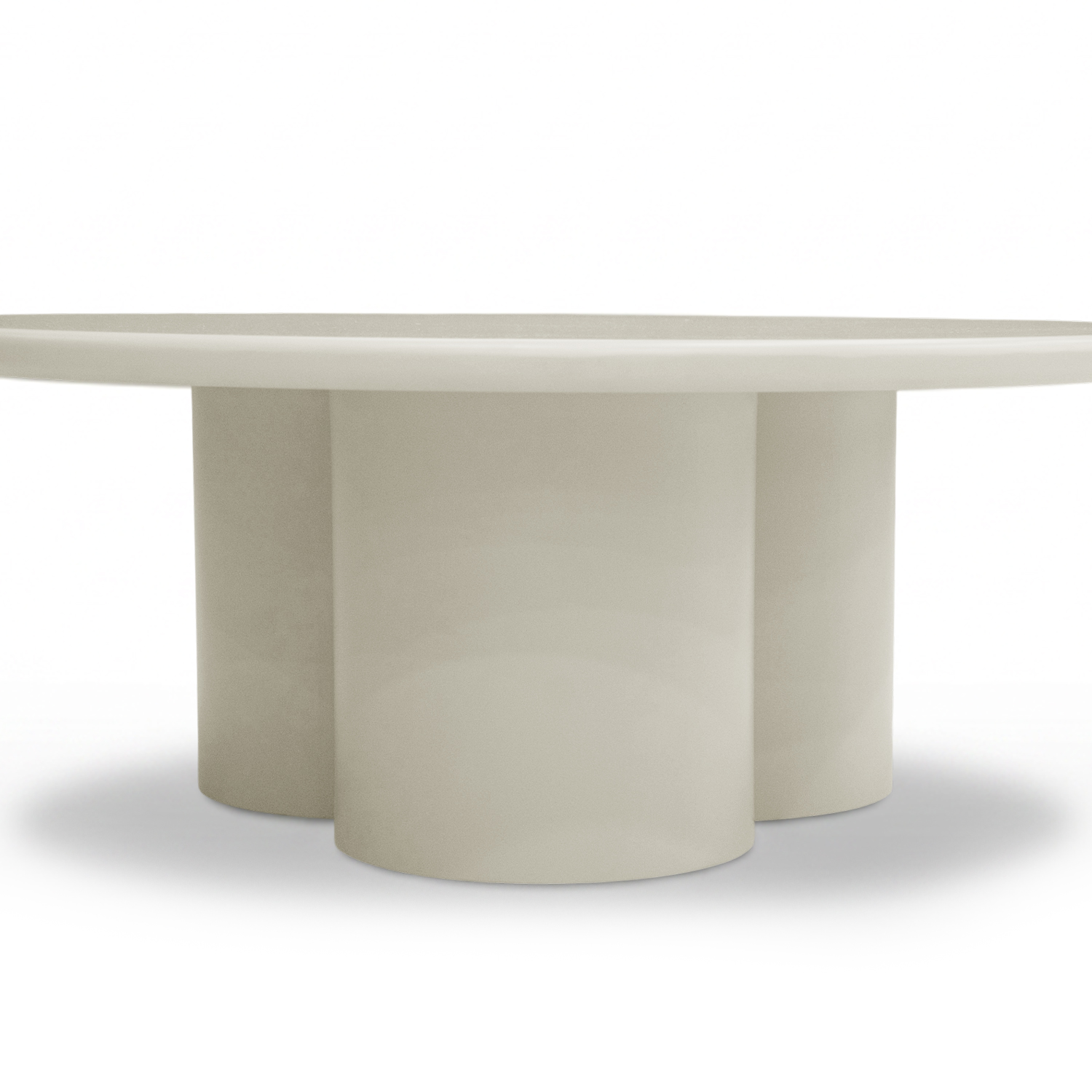Olaria Cream Round Coffee Table