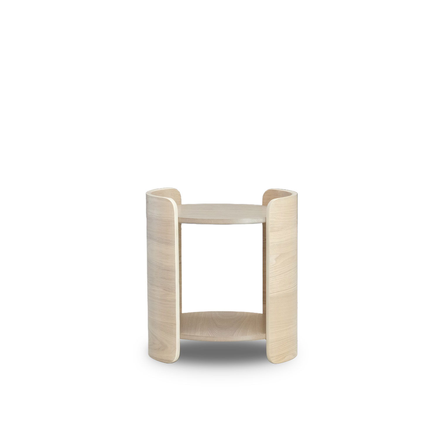 Tobi White Oak Side Table