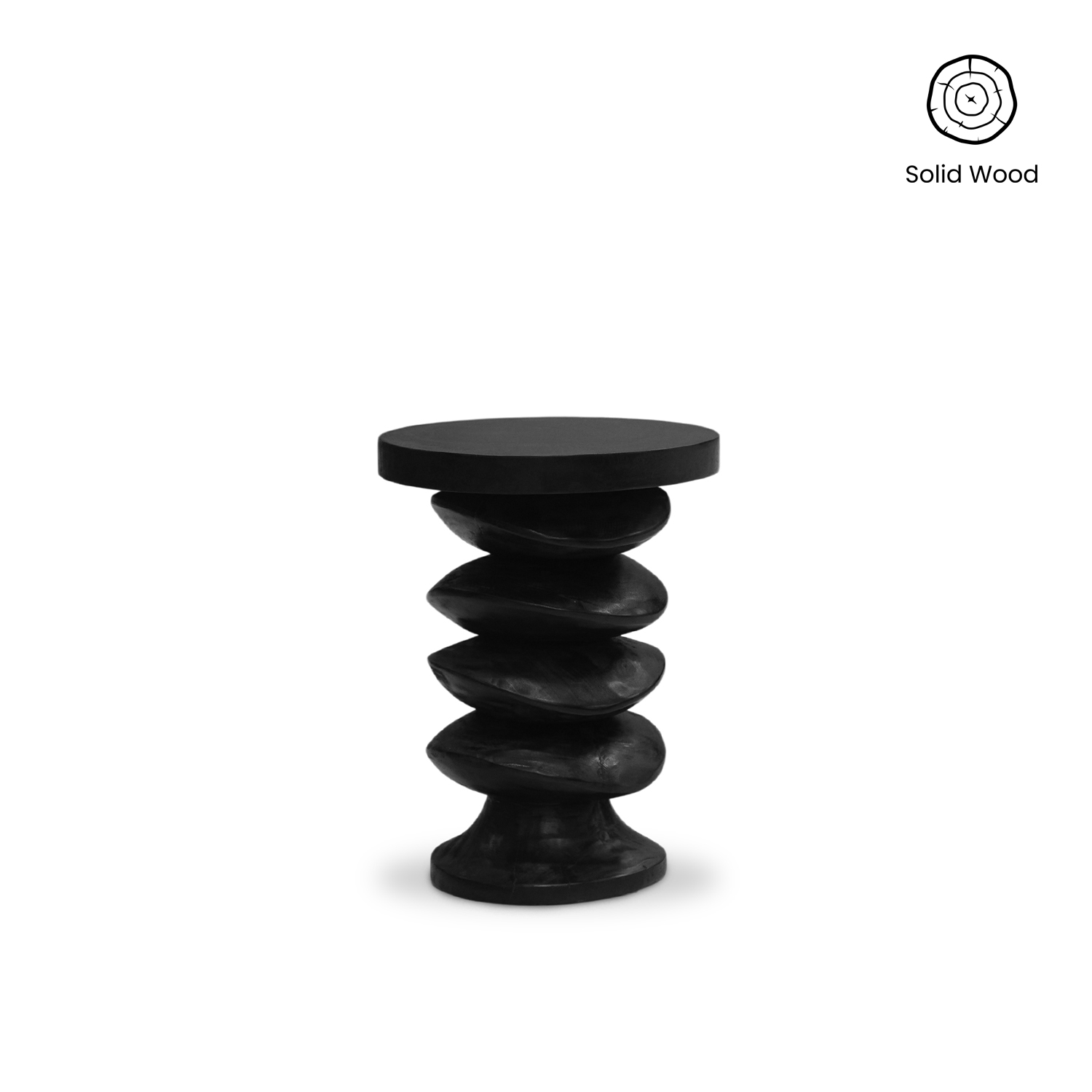 Adonia Ebony Side Table