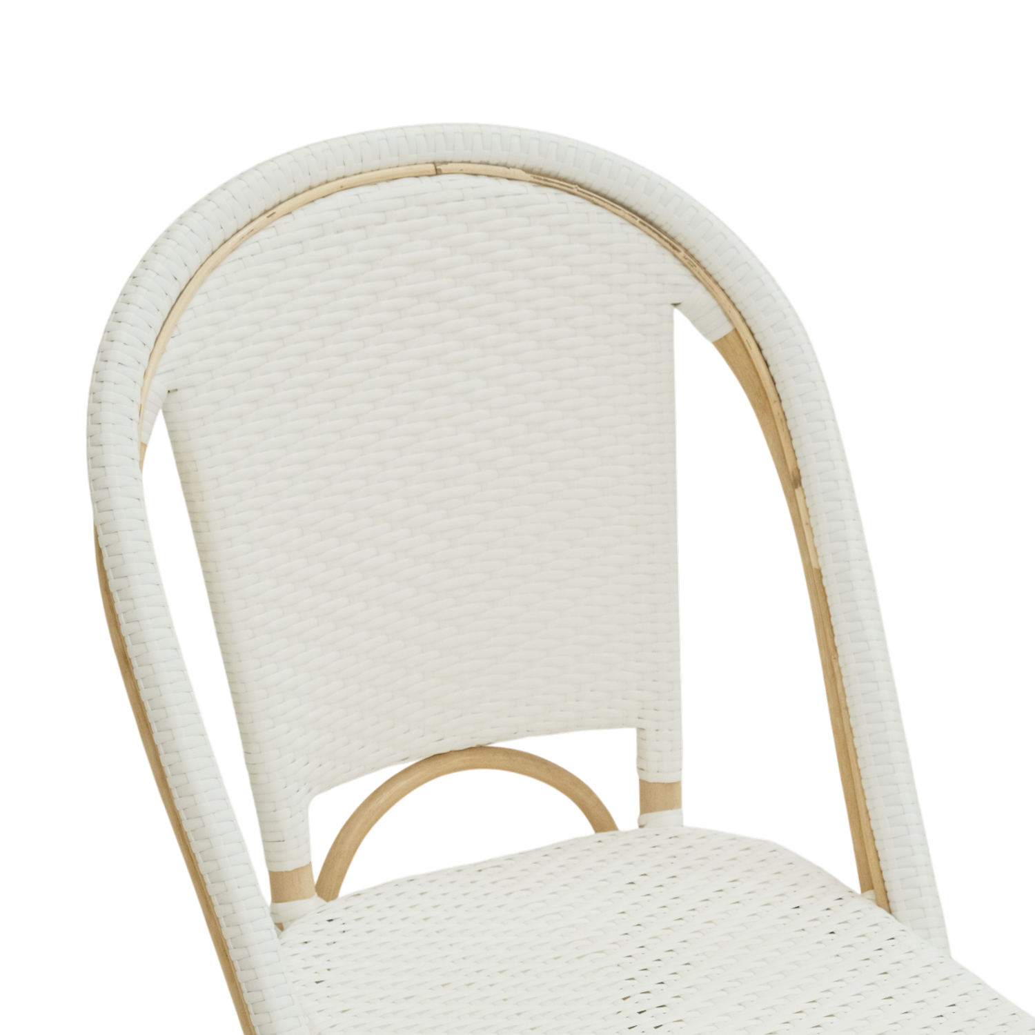 Timor Rattan Dining Chair White
