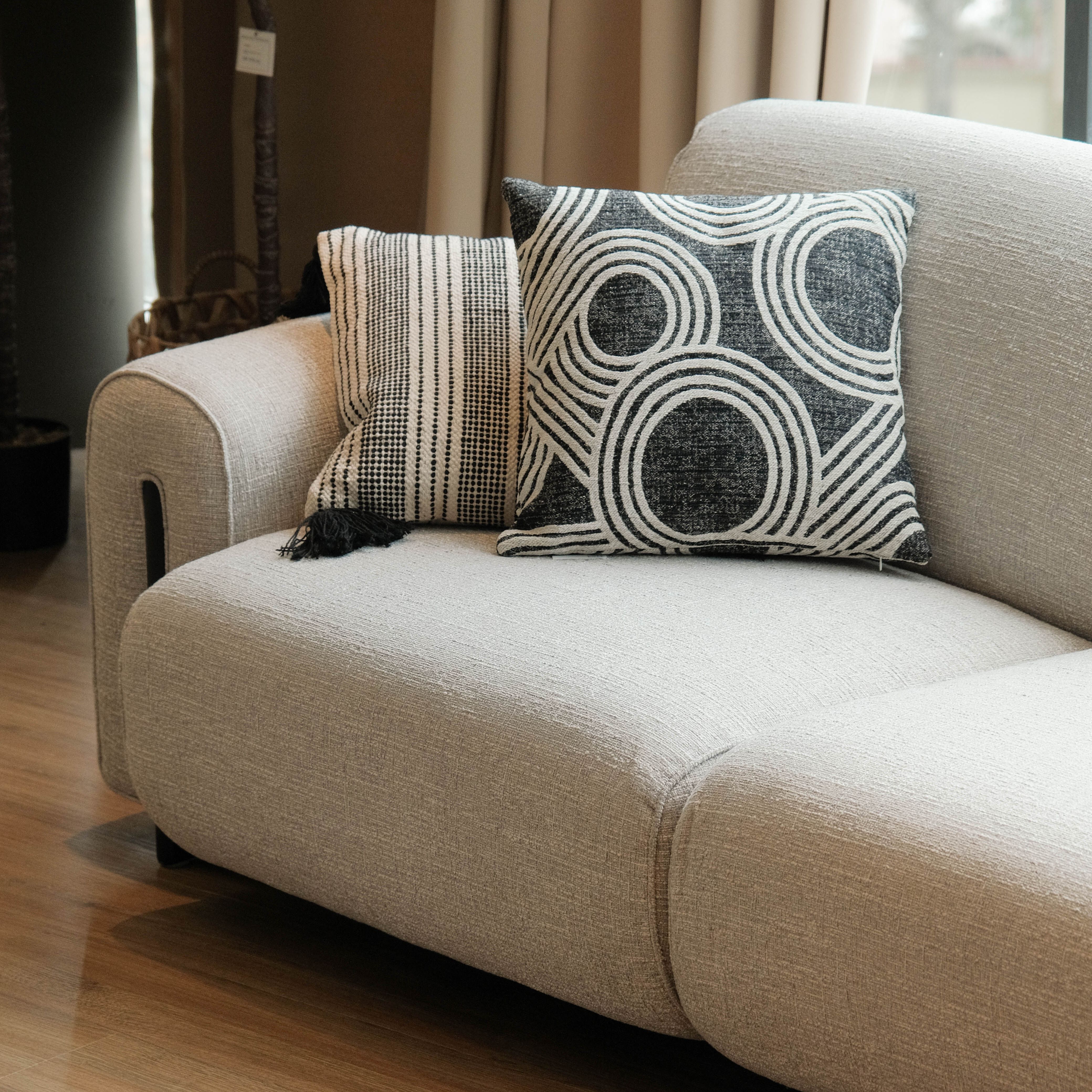 Clarice Cloud Grey 3 Seater Sofa