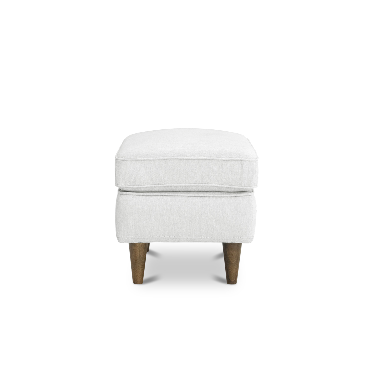 Flynn Light Grey Footstool