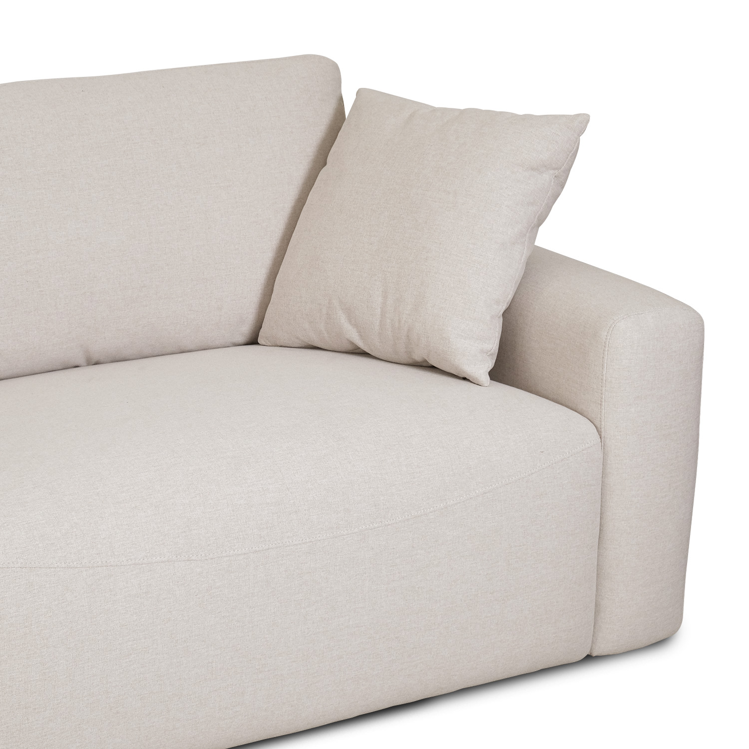 Leif Oatmeal 4 Seater Sofa