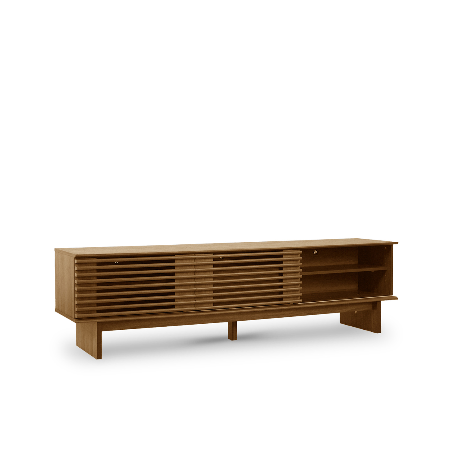 Linear Summer Oak TV Cabinet