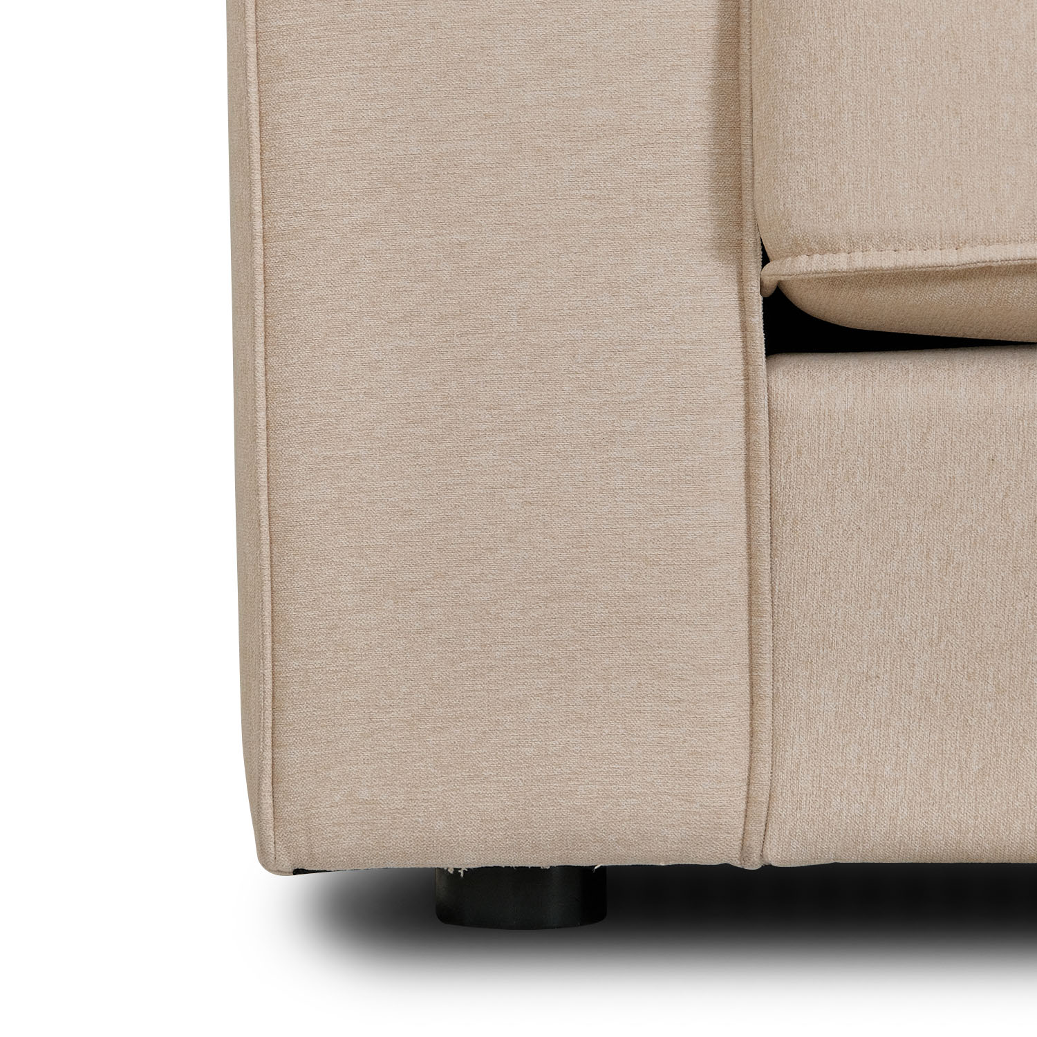 Klaus Light Beige 3 Seater Sofa