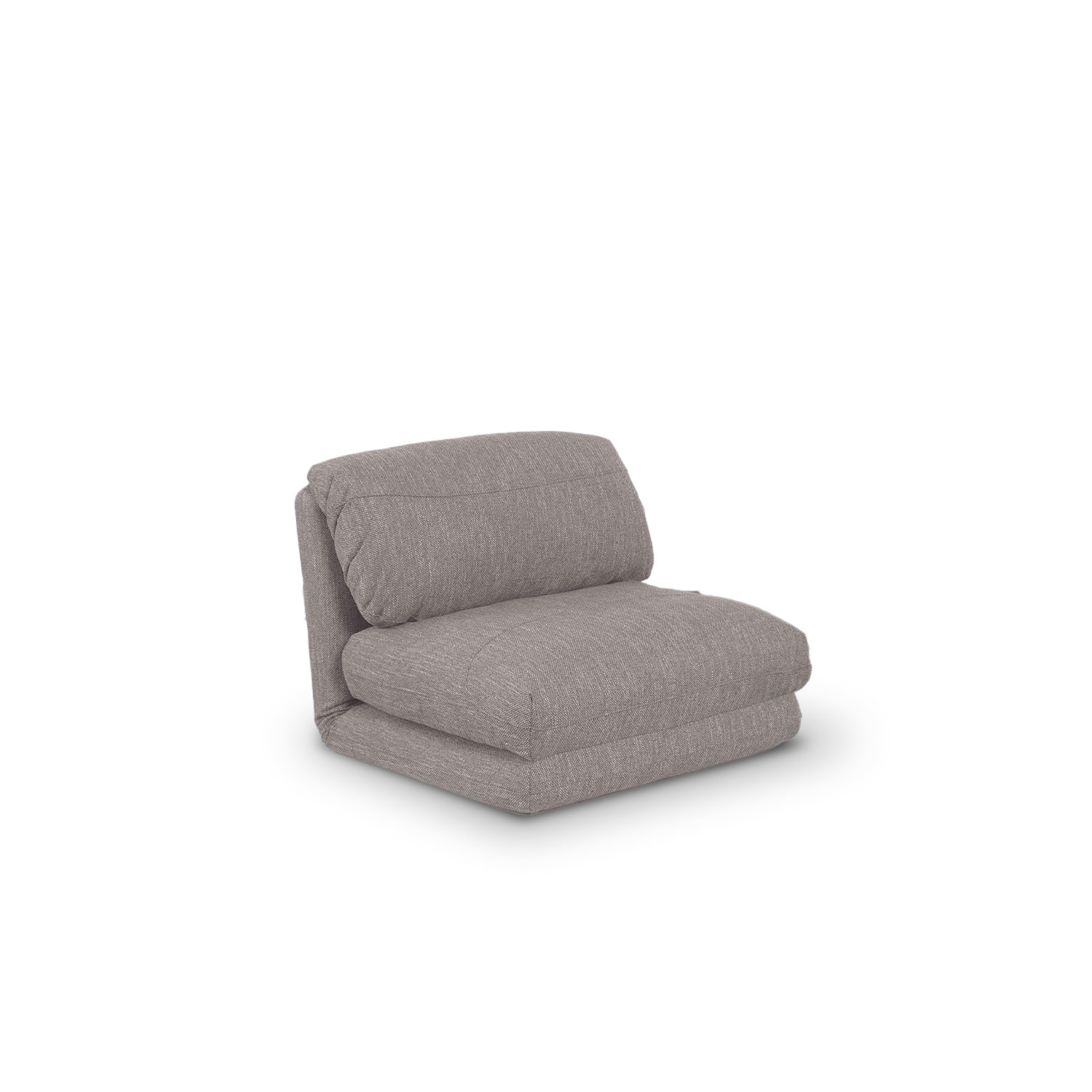 Gin Sand Brown Lazy Couch