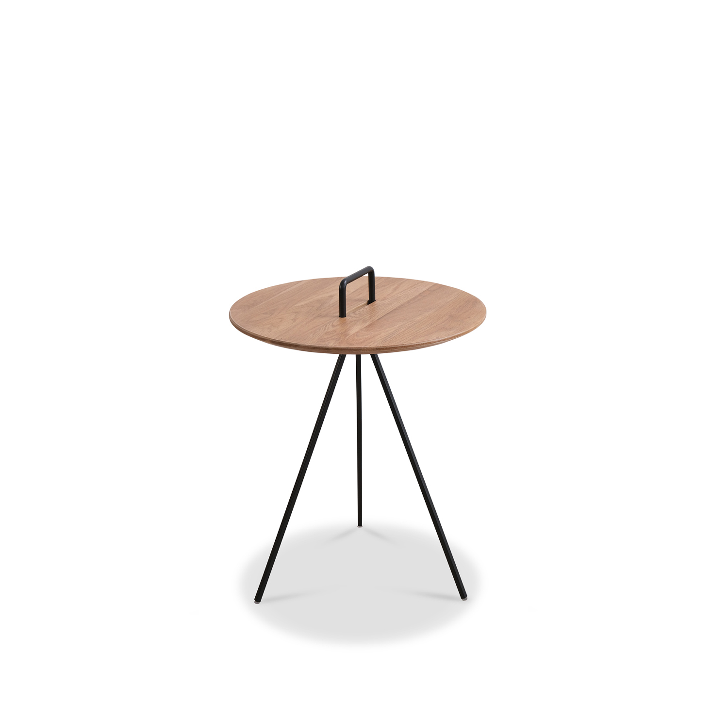 Solid Oak Tripod Tray Table