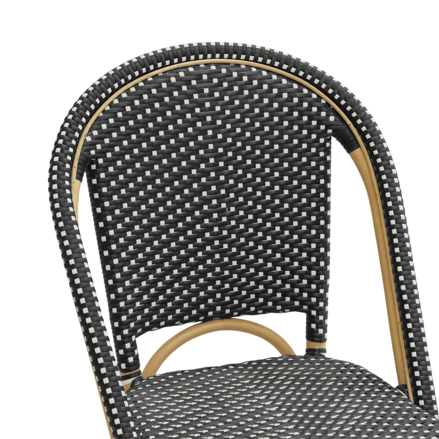 Timor Rattan Bar Stool Ebony