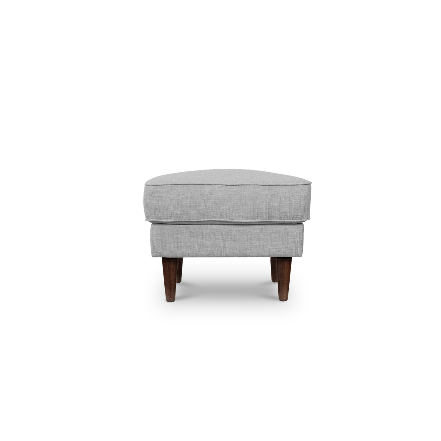 Jane Mist Grey Ottoman