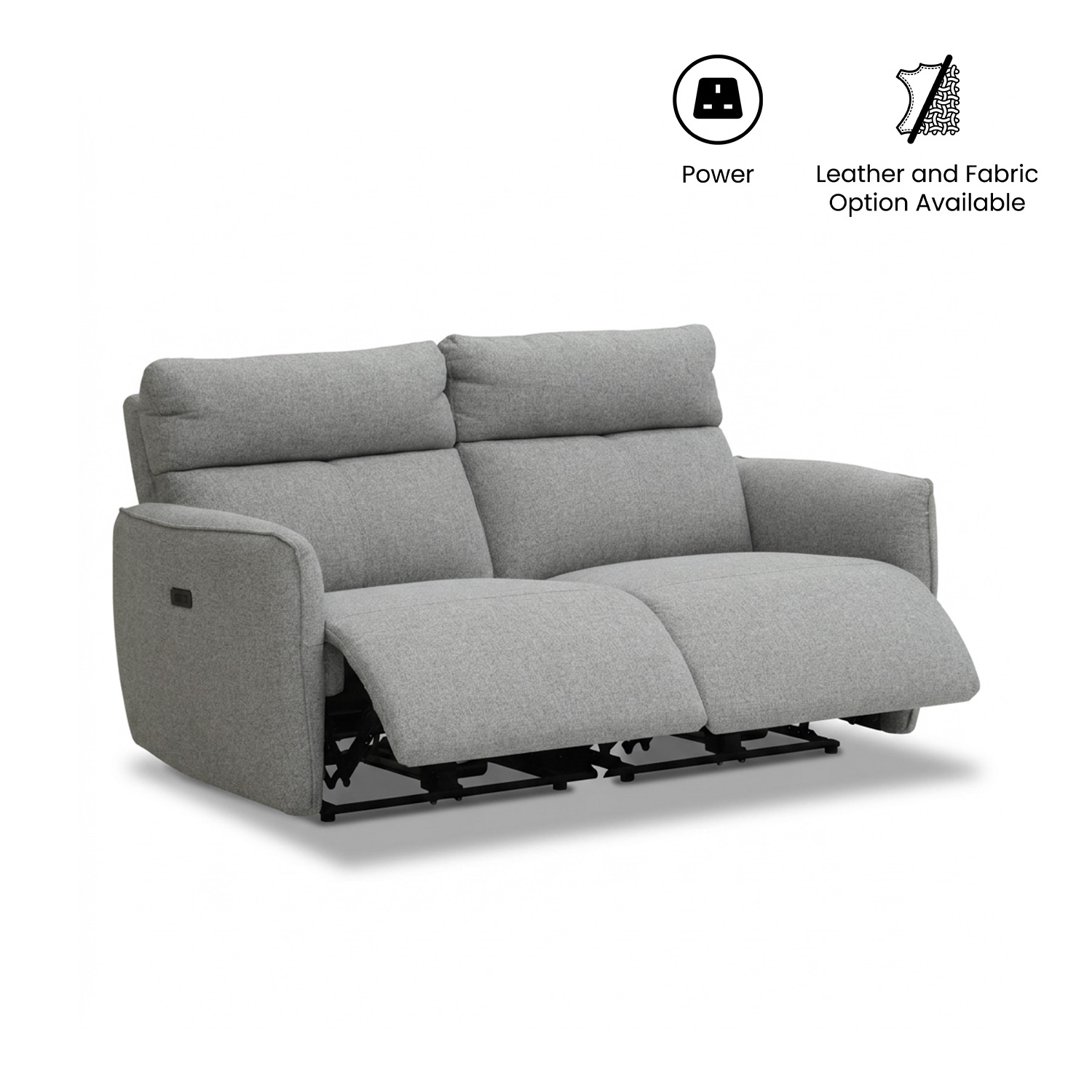 Camilla 2 Seater Double-Power Reclining Sofa