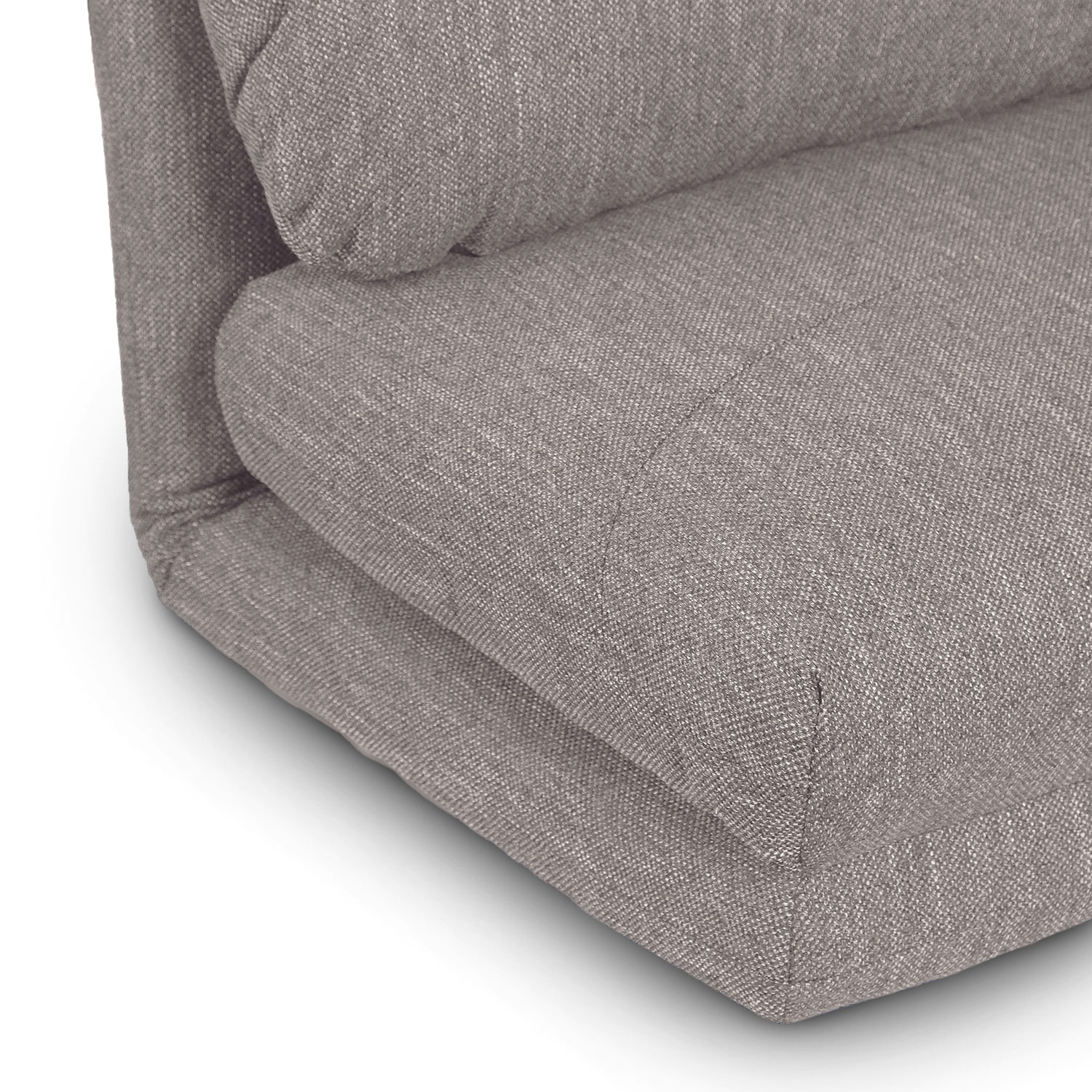 Gin Sand Brown Lazy Couch