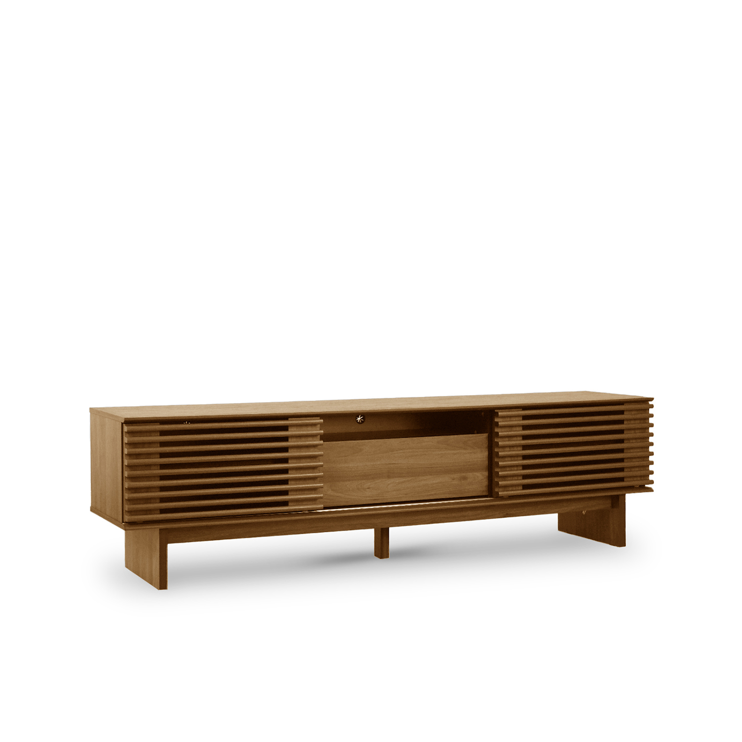 Linear Summer Oak TV Cabinet