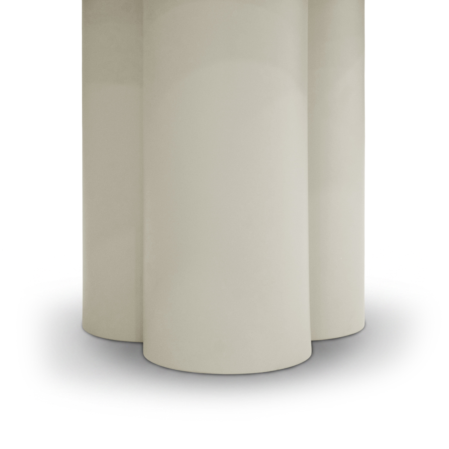 Olaria Cream Round Side Table