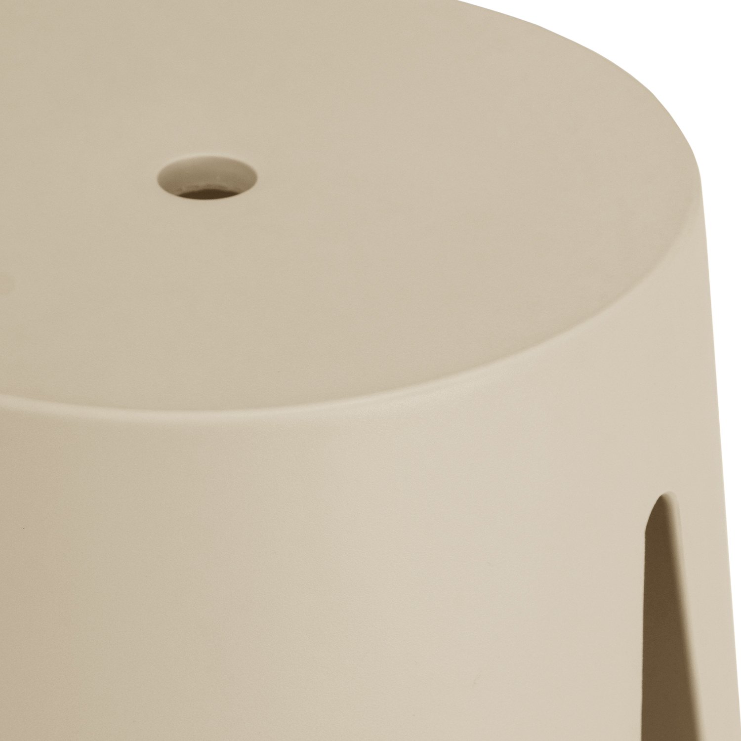 Petal Stool Taupe