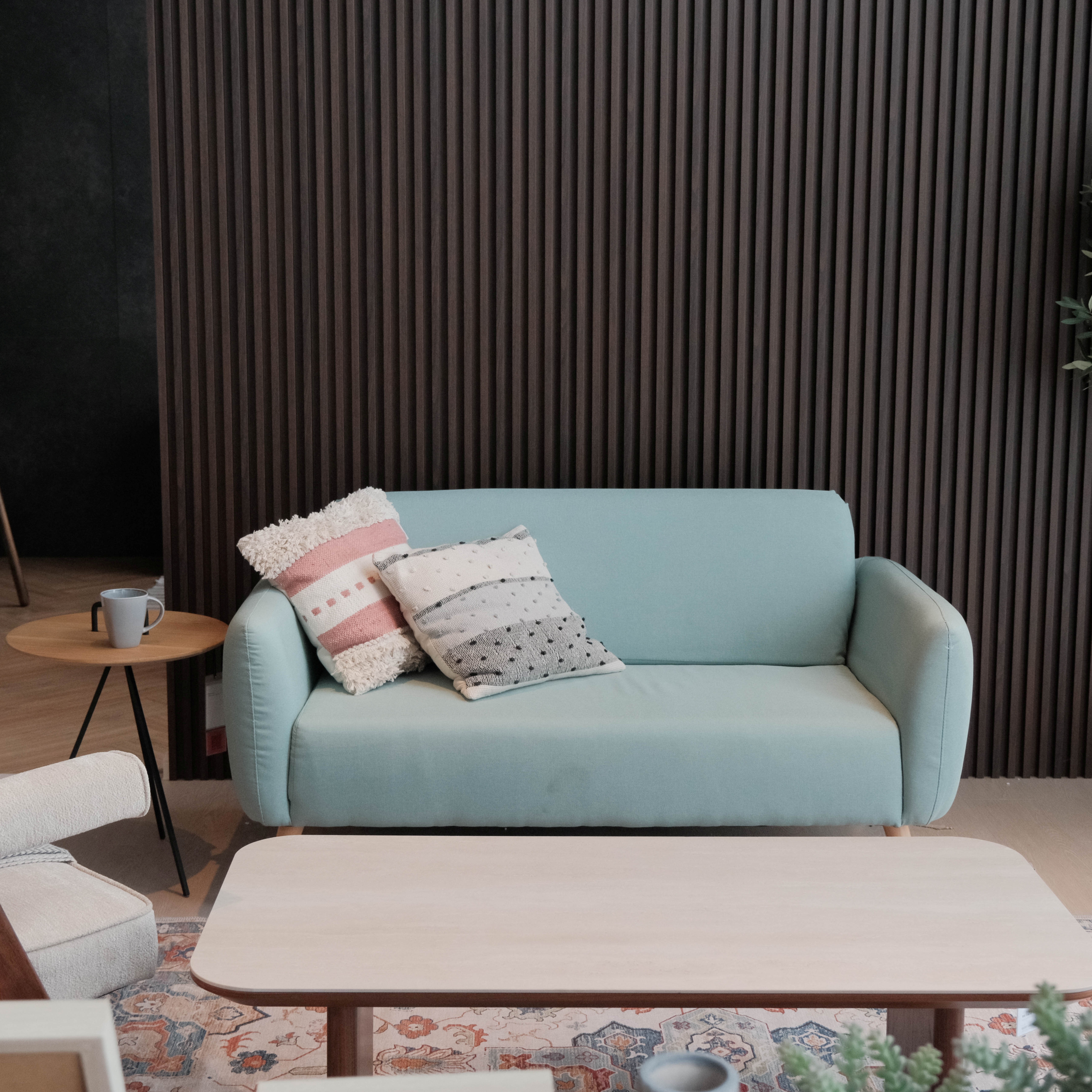 Paige Mint Green Sofa