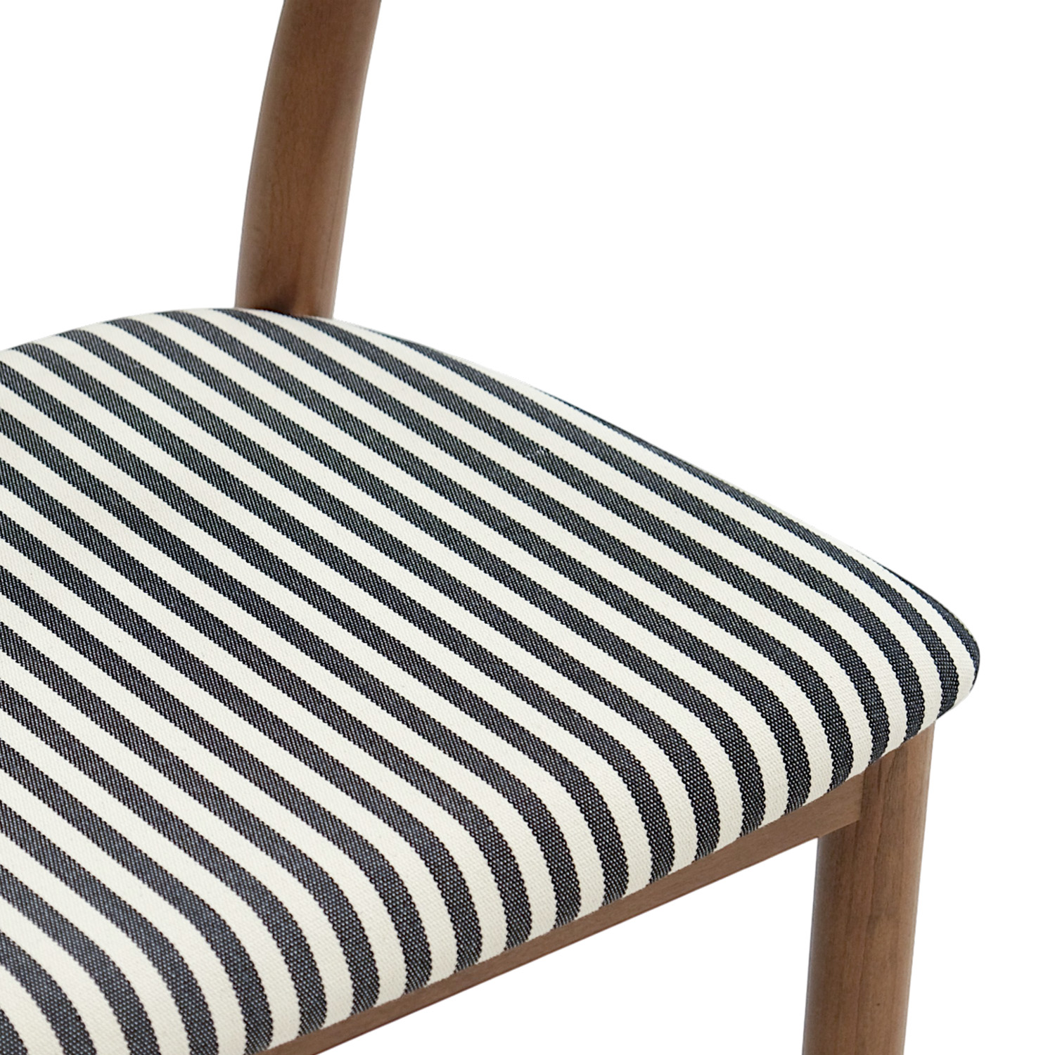 Ming Vintage Brown Chair Stripes