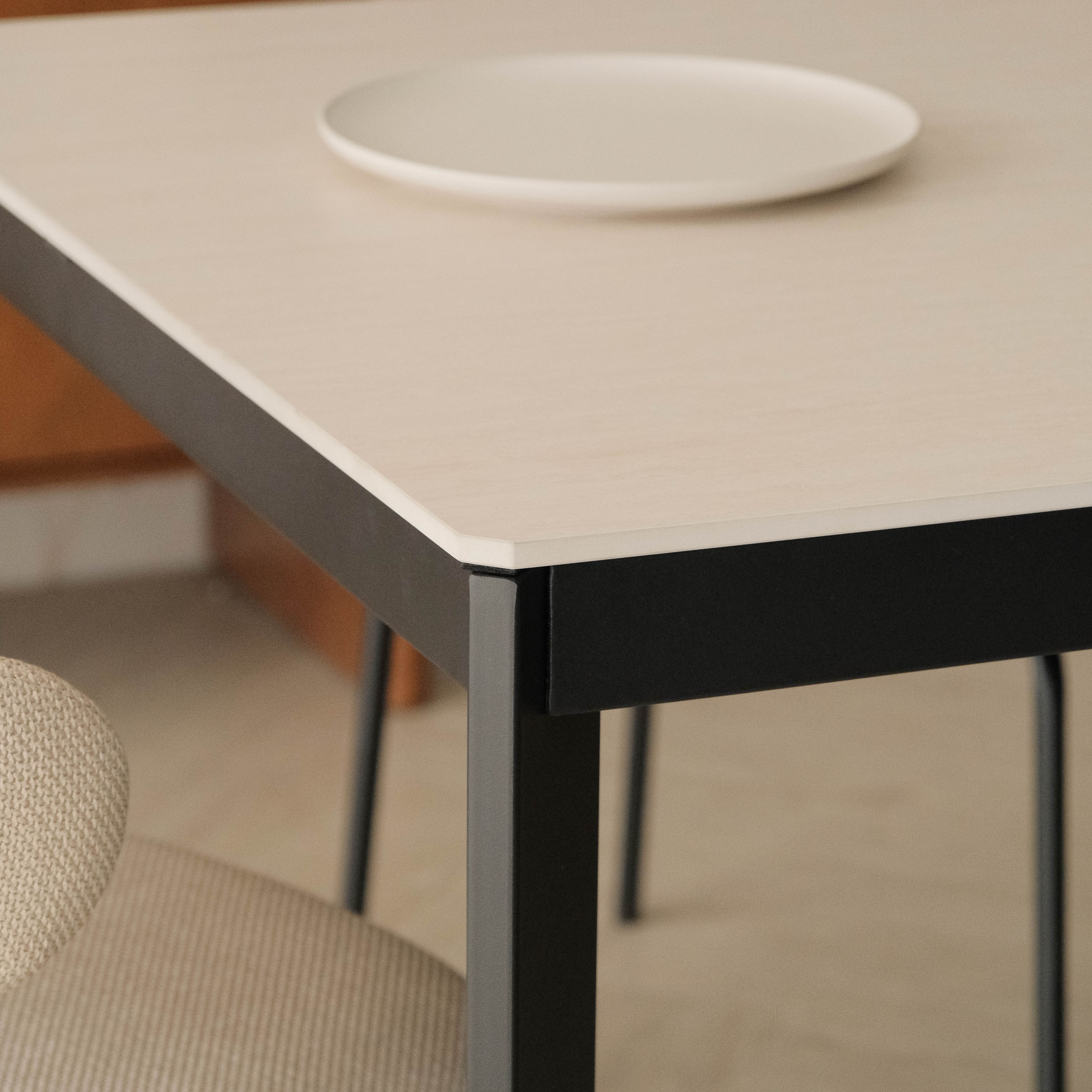 Barry Travertine Dining Table 210cm