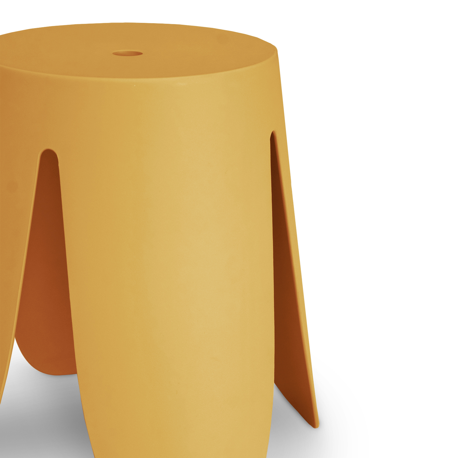 Petal Stool Mustard