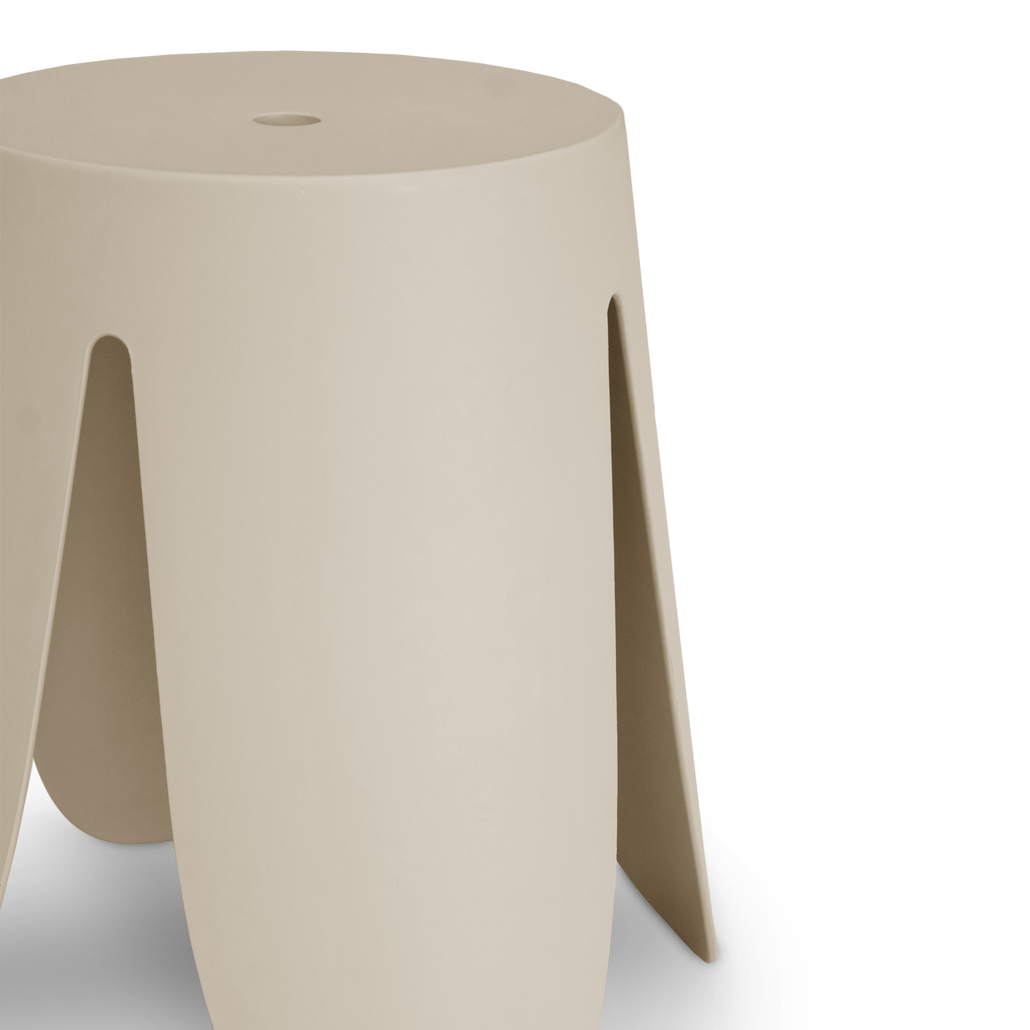 Petal Stool Taupe