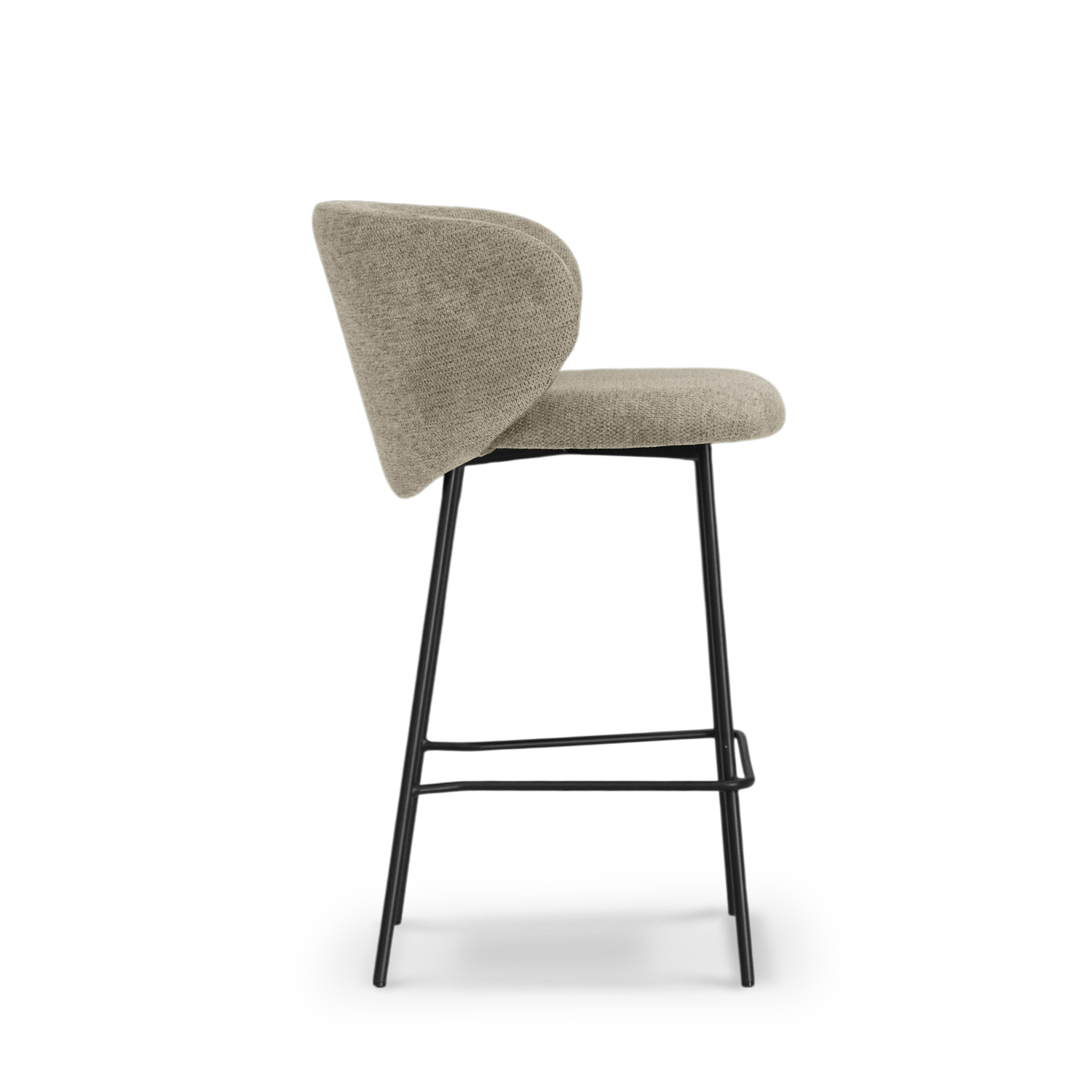 Vera Stone Beige Counter Stool