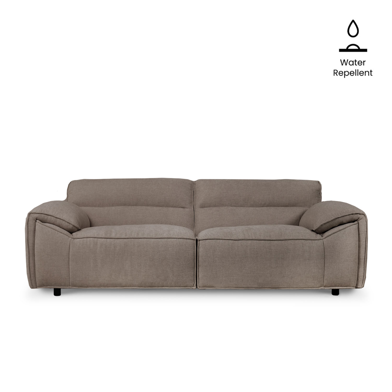 Ryder Saddle Brown 4 Seater Sofa