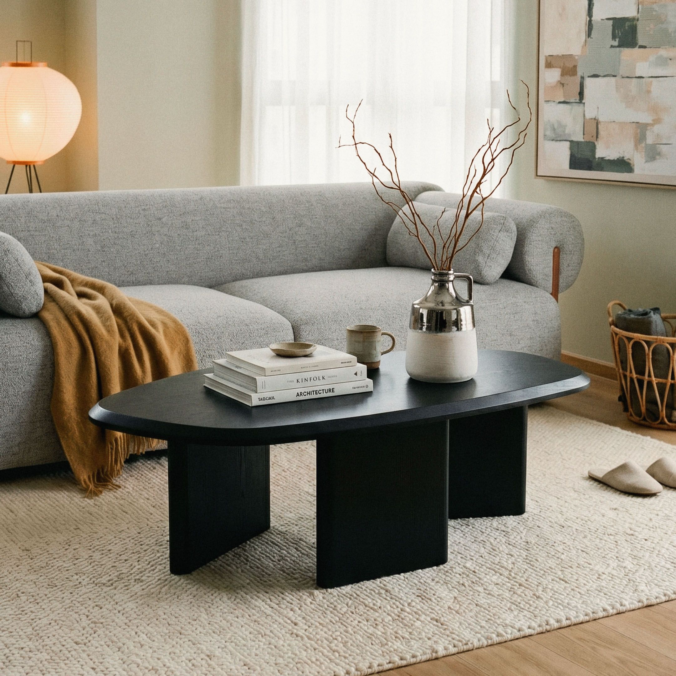 Miranda Ebony Coffee Table