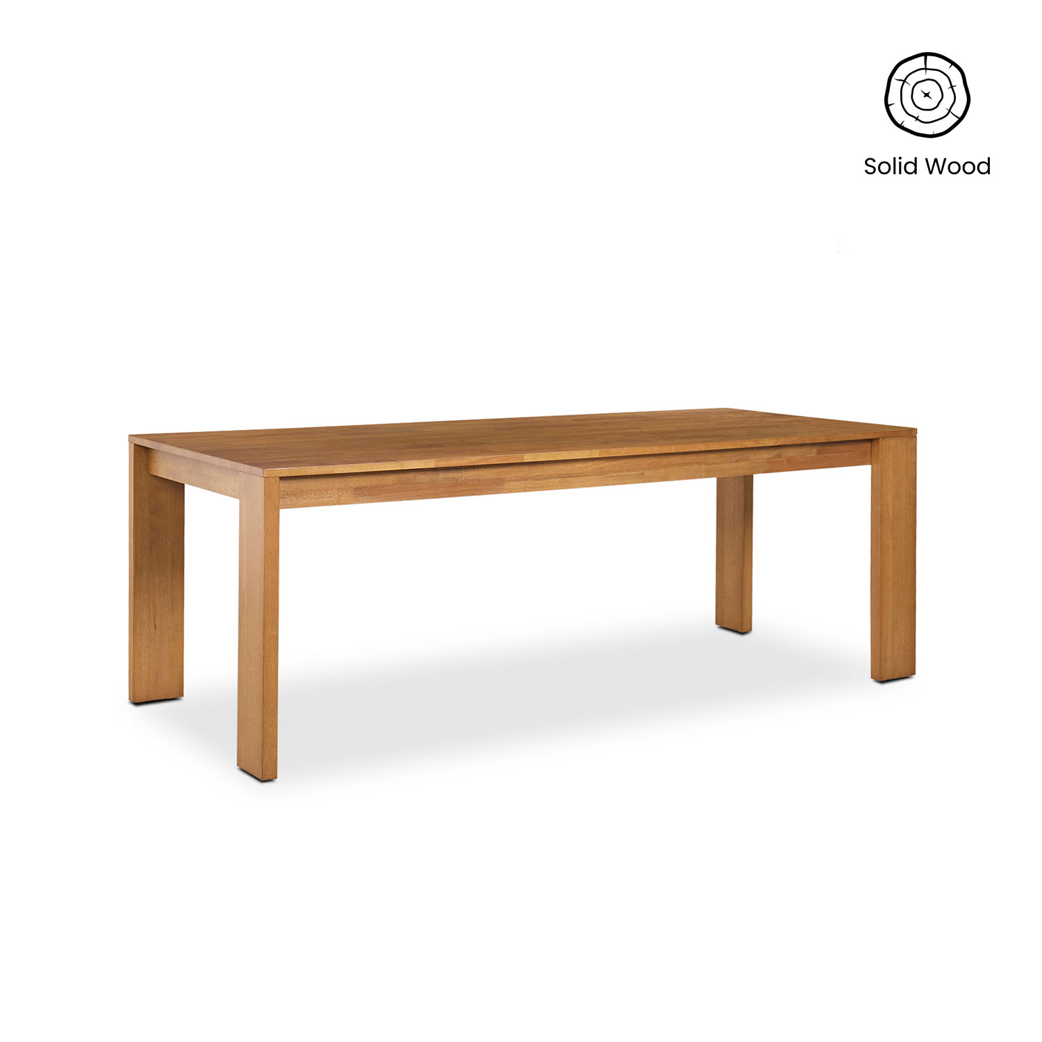 Brent Blonde Oak Dining Table 180cm