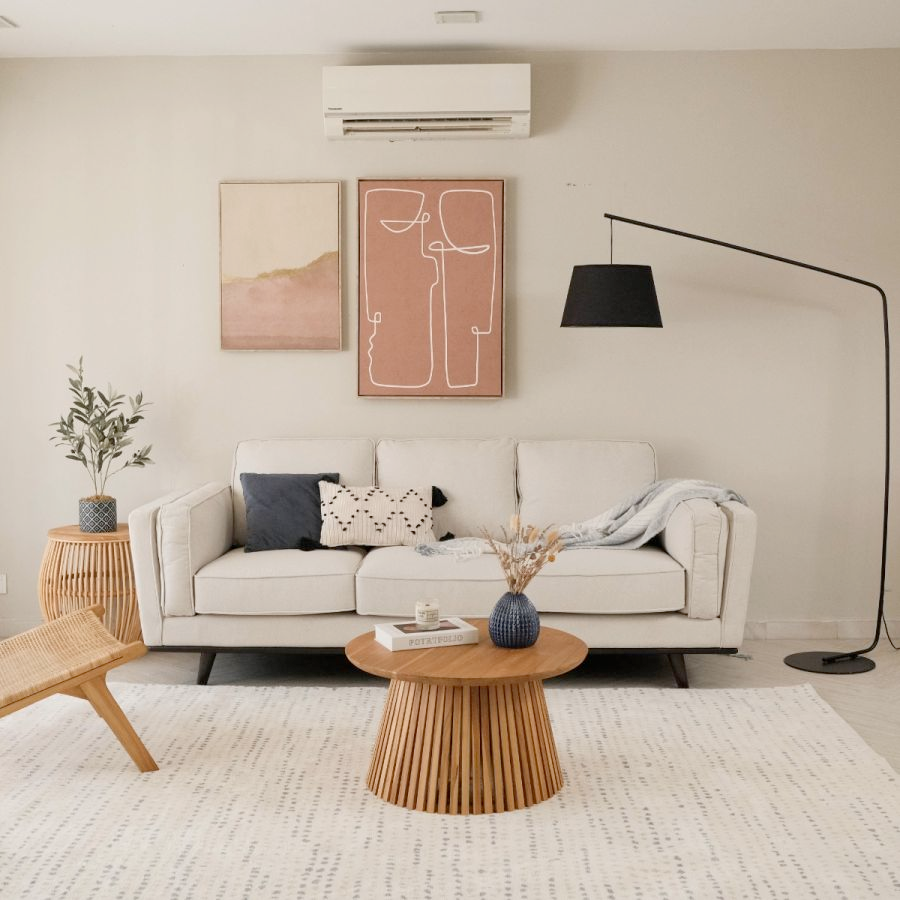 Aesthetic 3 seater sofa