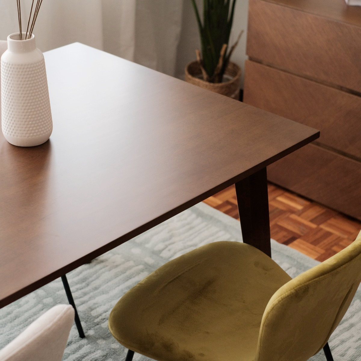 Modern dining table in Malaysia