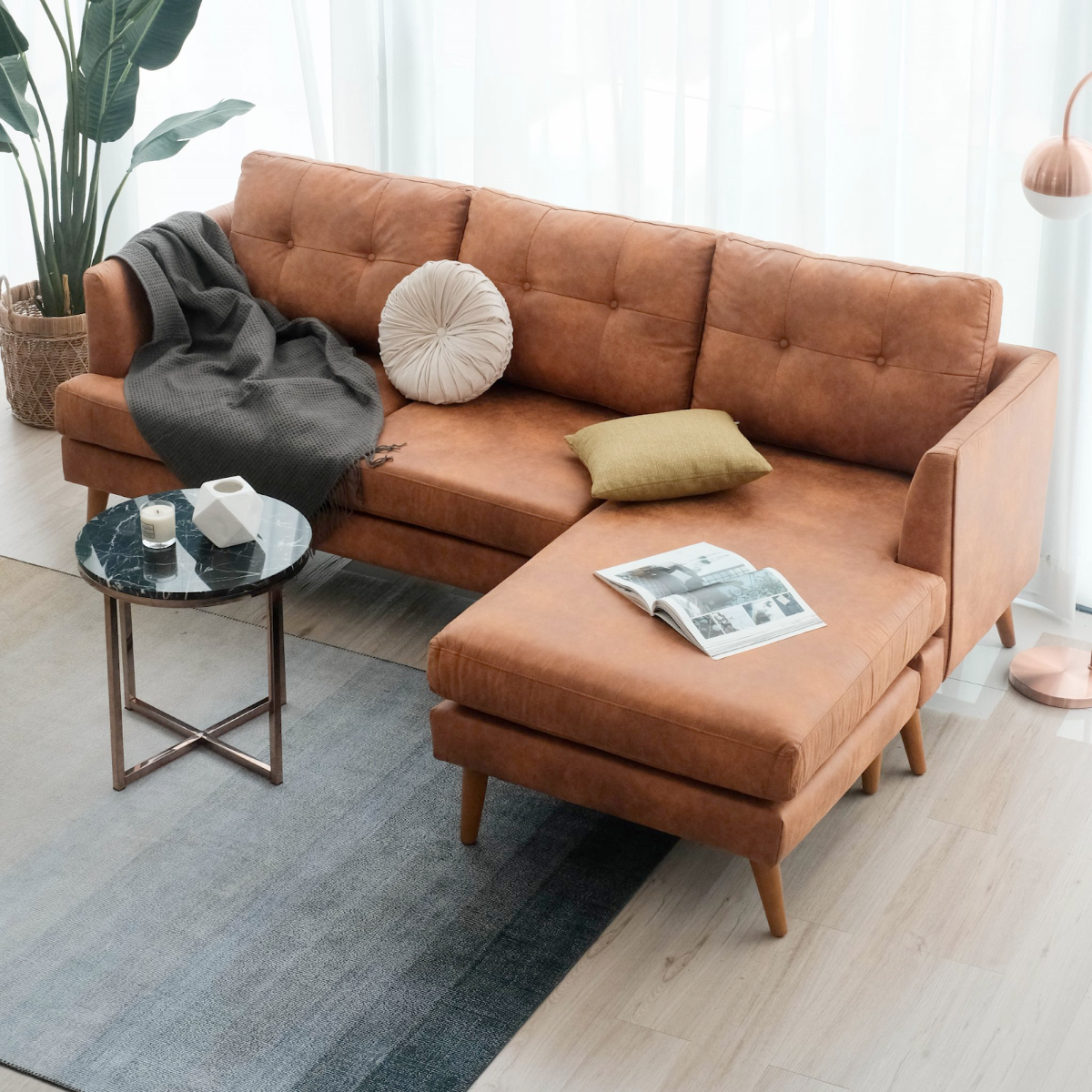 L-Shaped Sofa For Leo
